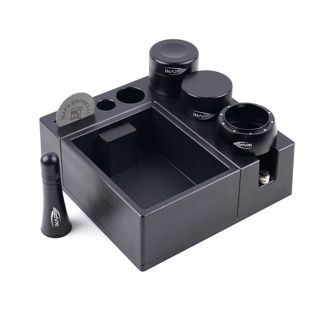 IKAPE V5 Espresso Knock Box, Espresso Coffee Organizer Box Accessories alternate view 3