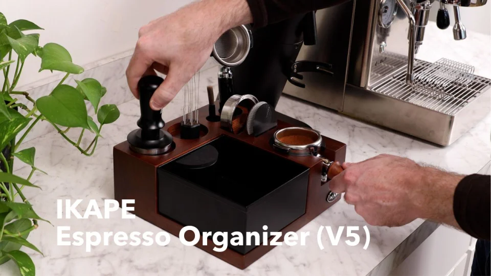 IKAPE V5 Espresso Knock Box, Espresso Coffee Organizer Box — Accessories recommended by Hard House Coffee