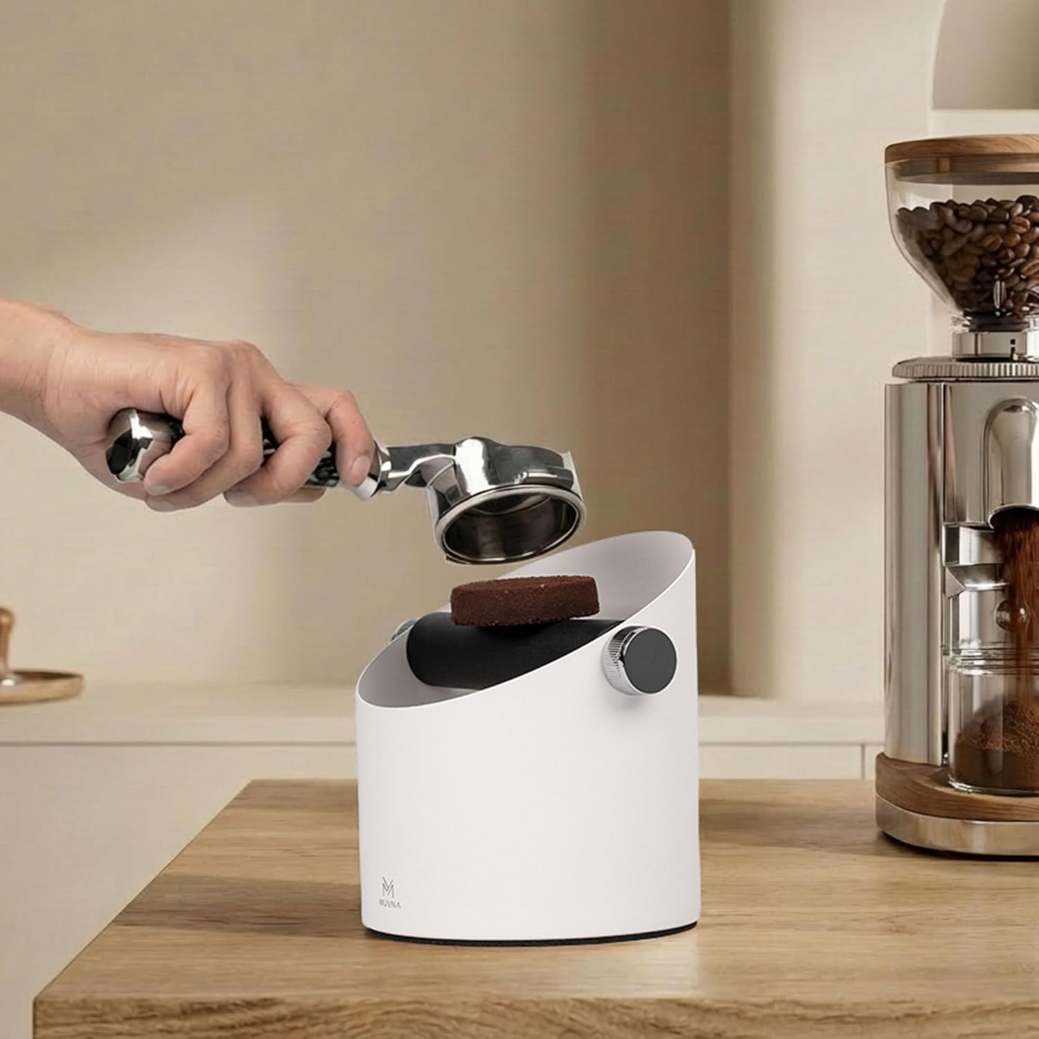 MUVNA Espresso Knock Box Large Capacity Accessories alternate view 2