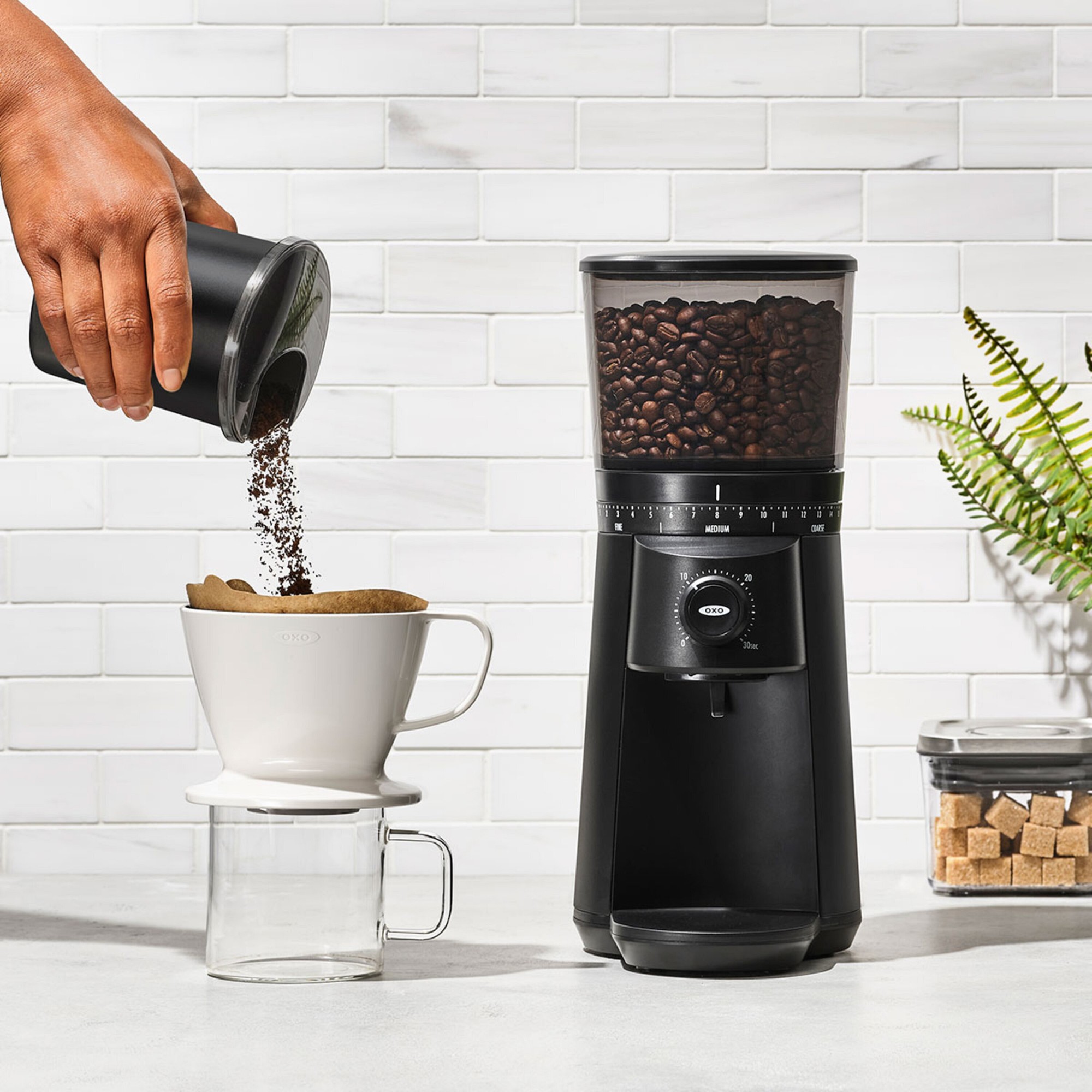 OXO Brew Conical Burr Grinder Coffee Grinders alternate view 1