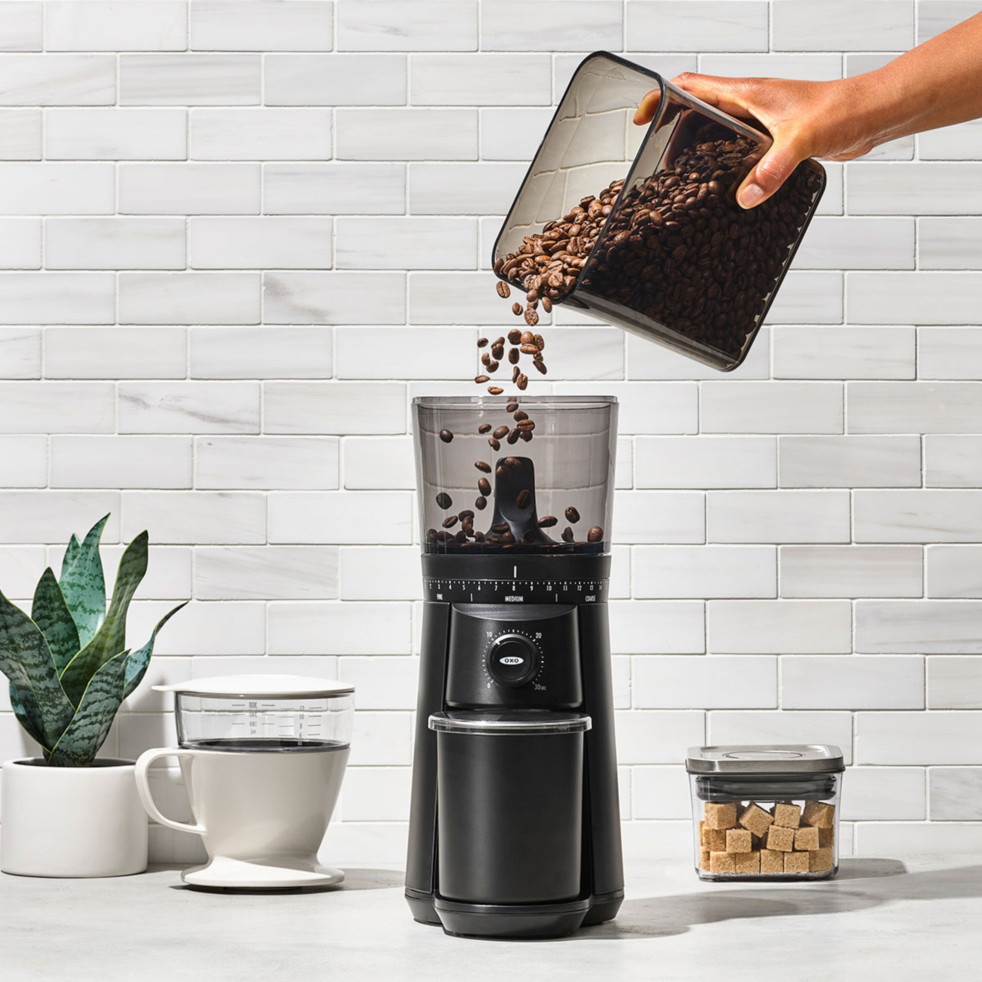 OXO Brew Conical Burr Grinder Coffee Grinders alternate view 2