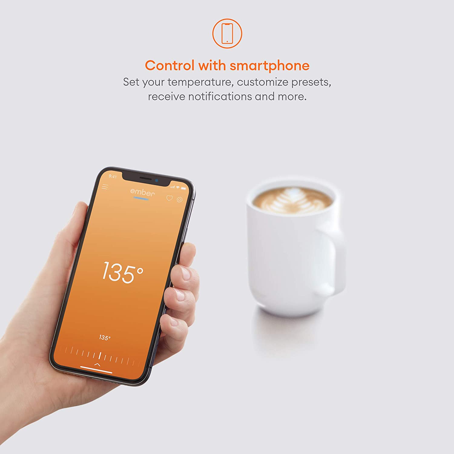 Ember Temperature Control Smart Mug – White – Hard House Coffee